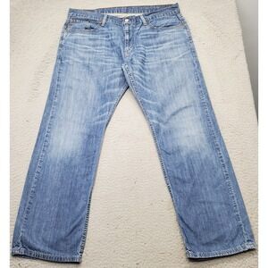Levi's Jeans Men's 38x30‎ Blue Denim Low Waist Medium Wash Comfort Straight Leg